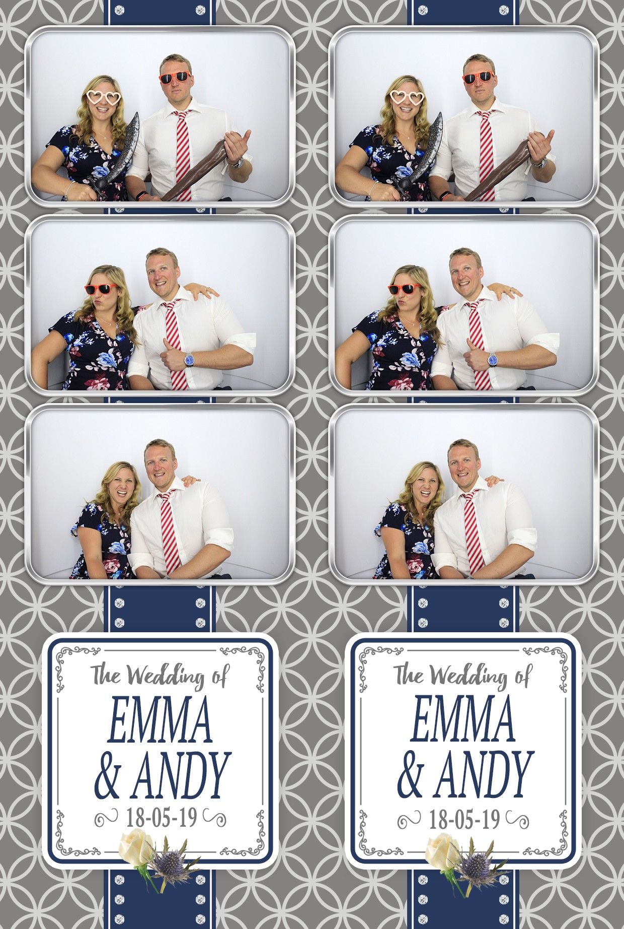 Andy and Emma's Wedding | View more photos from the event at gallery.myphotoboothexperience.co.uk/u/MyPhotoBoothExperienceLtd/Andy-and-Emmas-Wedding